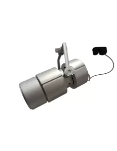 Ivela 735-112-52 sieben Meter 70 W G12 mit Stromschienenadapter Silber // Metall IP20